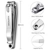 Nail Clipper, Made with Heavy Duty Stainless Steel, Suitable for