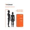 it's Smart Microfibre Travel Towel Orange (Medium) 140cm x 70cm