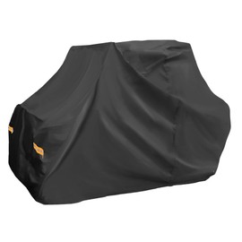 X AUTOHAUX UTV Cover for Can-am Commander MAX XT XT-P Waterproof Side by Side Cover Outdoor Sun Rain Storage Protection Black 163.39"x63.78"x74.02"(L*W*H)