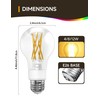 3 Way Light Bulbs 50 100 150w Equivalent, Soft White