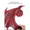 Himine Dragon Wings Props Cosplay Wing With Tail (Red)