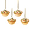 Sass & Belle Mini Mince Pie Shaped Bauble - Set
