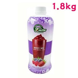 베리농축액 스무디용 세미 후루티 베리믹스 1800g 베리스무디 농축액 Berry Concentrate Semi-Fruity Berry Mix for Smoothies 1800g Berry Smoothie Concentrate