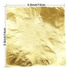 Gigules Gold Leaf Sheets 100 Pcs Imitation Gold Foil Sheets