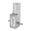 DC Geared Motor Double Shaft Rotation Direction Adjustable Square Turbine