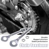 2PCS Chain Axle Adjuster, Mini Bike Chain Tensioner Compatible with