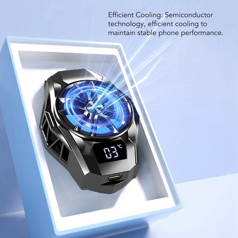 Phone Cooler Phone Cooling Fan Efficient Cooling USB Plug in