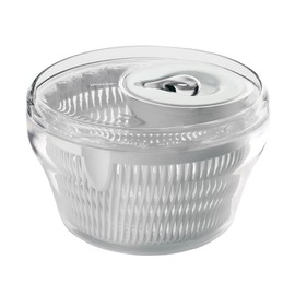 Guzzini Latina Large Transparent Salad Spinner, 11-Inches