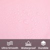 WedDecor Shower Curtains Mould Proof Resistant, Waterproof PEVA Shower Curtain