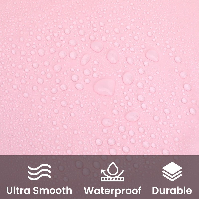 WedDecor Shower Curtains Mould Proof Resistant, Waterproof PEVA Shower Curtain