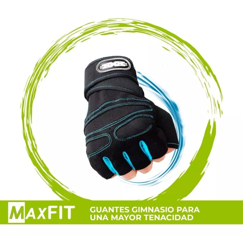 Maxfit Guantes Gym Tacticos Pesas Crossfit Gimnasio Maxfit St-004