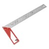 Stainless Steel Square Woodworking Ruler 45 ° / 90 °
