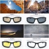 Riloer X7 Protective Goggles Polarized Sport Sunglasses, UV-Rays Resistant Sun