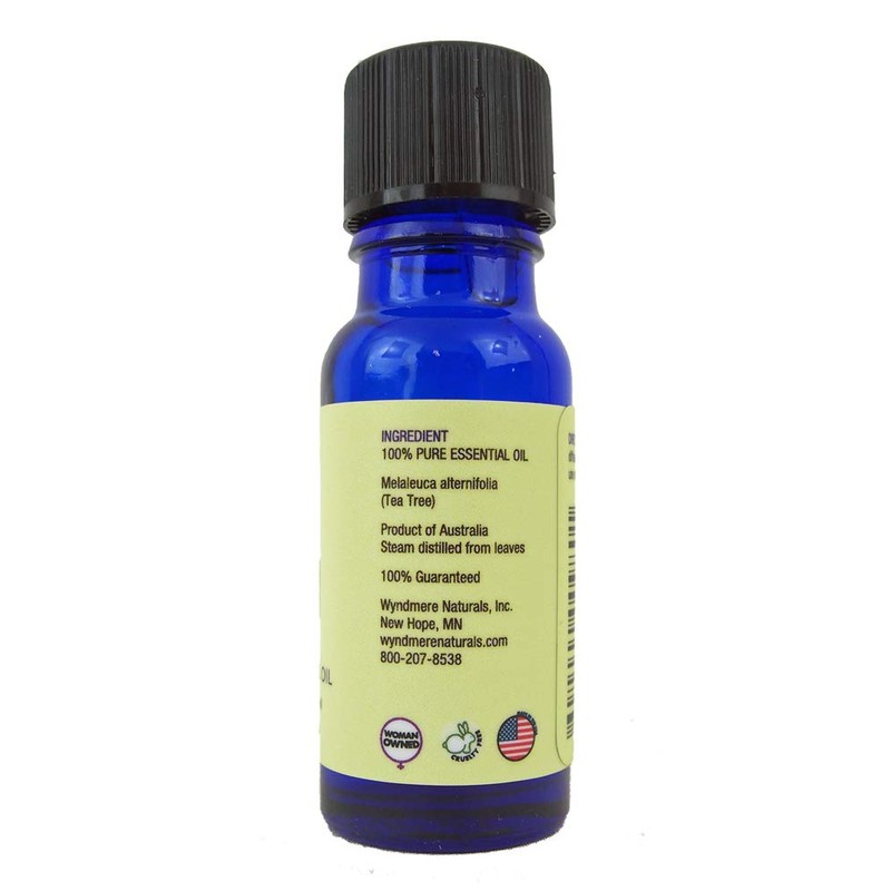 WYNDMERE NATURALS Tea Tree Essential Oil, 0.33 FZ