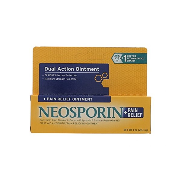 Neosporin Ointment + Pain Relief 30% More