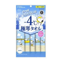 Kosé Escar -4°C Extreme Cold Towels, Pack of 5 x 4