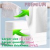 Premium Disposable Washcloths for travel, 40pcs Portable Disposable Pure Cotton