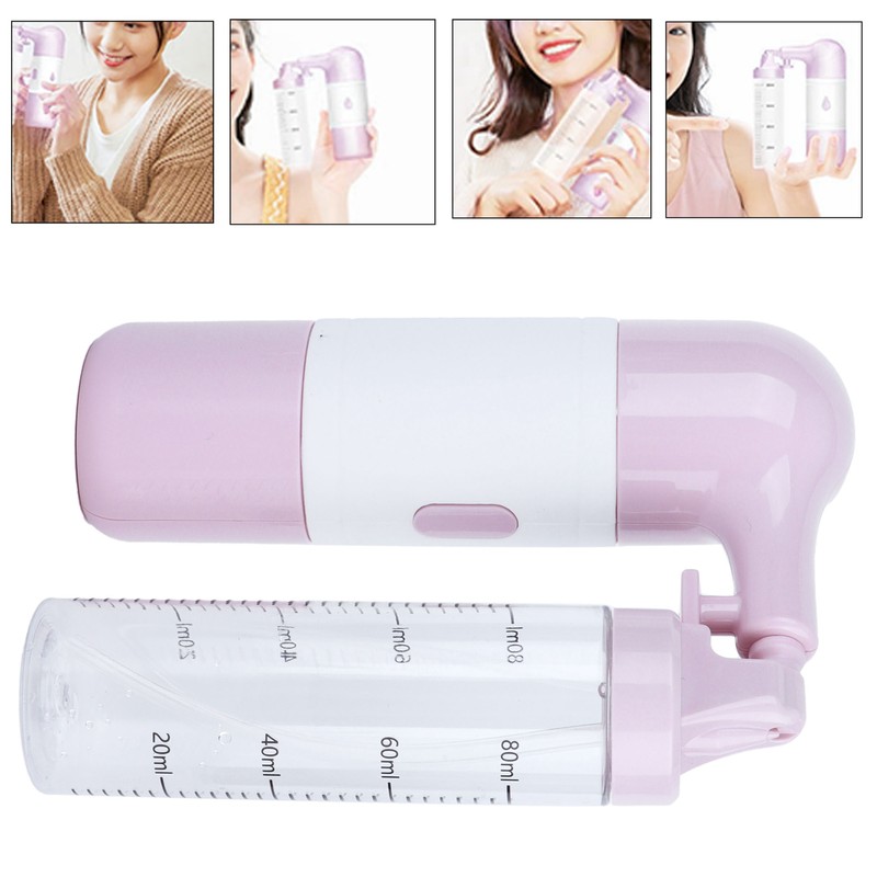 Handheld Facial Oxygen Atomizer Sprayer Electric Rechargeable Face Humidifier Mist