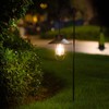 2 Pack EKQ Hanging Solar Lights Lantern Lamp with Shepherd