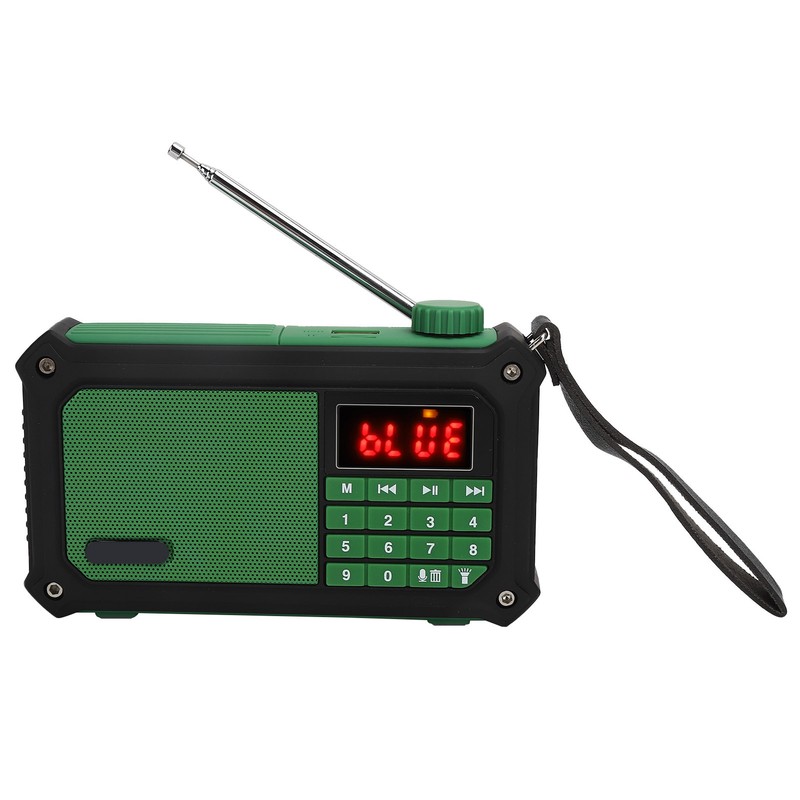 K-81 Multi function Radio Flashlight FM Radio Wireless Bluetooth Speaker