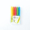 Just Click Highlighter M2 5-Color Set 4.0mm Set Morris / 저스트클릭 형광펜M2 5색 세트 4.0mm 세트 모리스