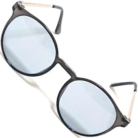 [FashionBerry] Date Glasses, Unisex, Color Lens, Classic Frame, Clear Lens, Colored, Fashionable Glasses, Small, Small Face, Datewear, Lightweight, UV Protection, UV Protection, Men's, Women's, 6.C