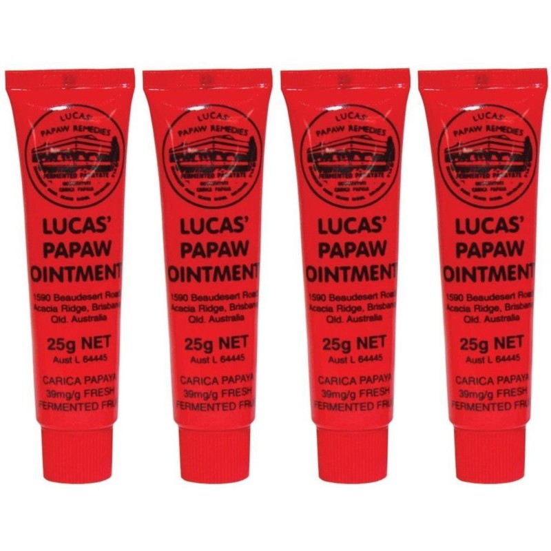 Lucas’ Papaw Ointment – 25g Tubes (Pack of 4) –