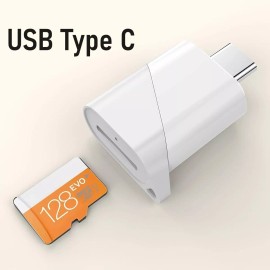 ELETRAND USB C TF Card Reader, Type C to TF Micro SD Card Reader, USB 2.0 OTG Memory Card