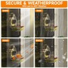 Craftsboys Window Bird Feeder for Outside with Strong Suction Cups,