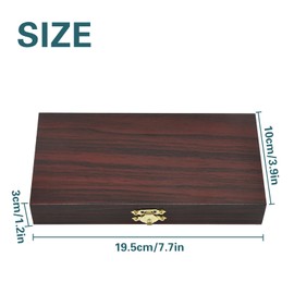 2 PCS Wooden Lockable Currency Tray, Metal Cash Box Single Row Currency Tray Money Organizer for Cash Money Storage Box with Lid Money Saving Organizer Cash Organizer Money Gift Box Organizer