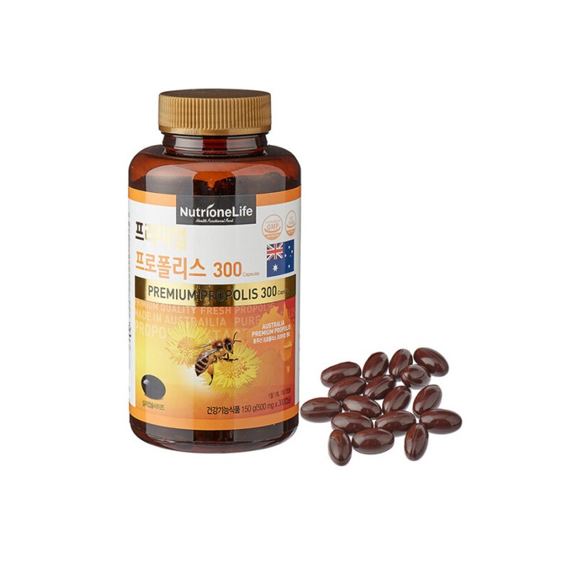 Nutrione Life Premium Propolis 500mg x 300 tablets / 뉴트리원