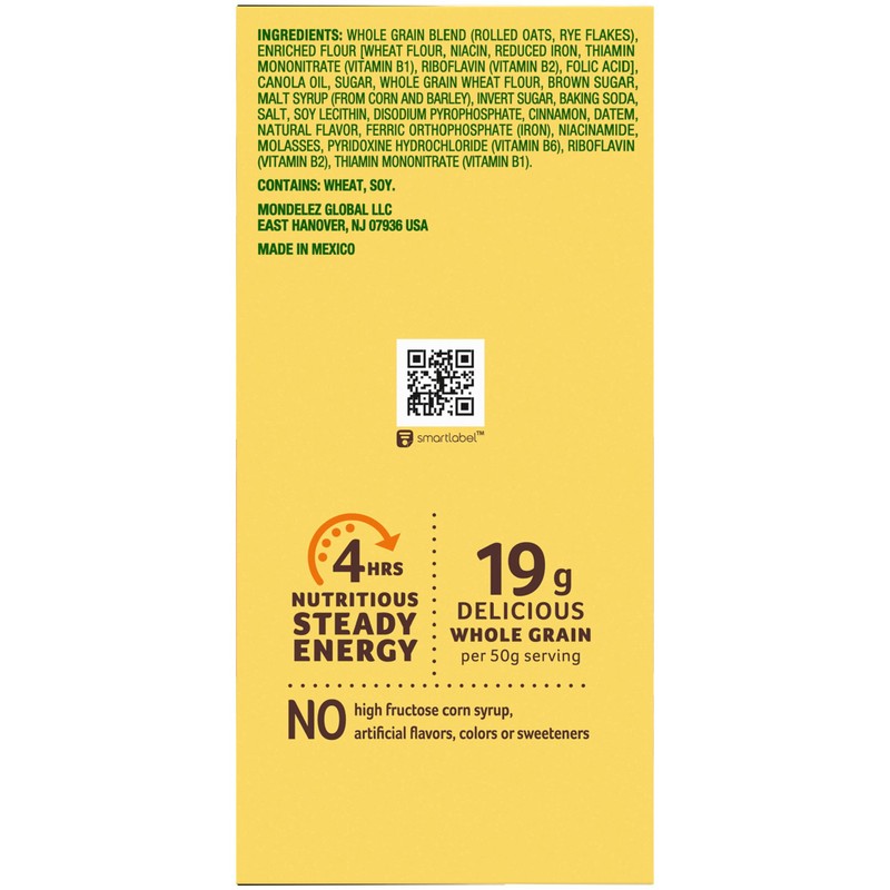 belVita Cinnamon Brown Sugar Breakfast Biscuits, 5 Packs (4 Biscuits