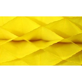 3-Pack Honeycomb Paper Craft Pads, Mini Quarter Inch Glue Line, Yellow (Pad Size 7 X 9.5 Inches)