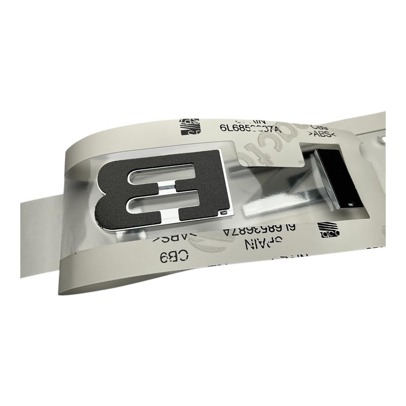 Seat 6L6853687739 Ibiza Lettering Sticker Tailgate Emblem Sign Chrome
