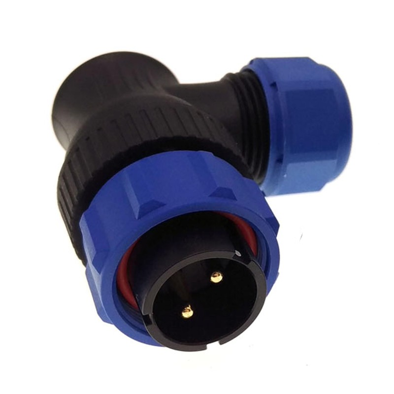 AC200MAX AC300 EP500 RV 2 Pin Aviation Circular Connector Right