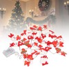 Snowman String Lights Cute Snowman Design 6.6ft Long Remote Control