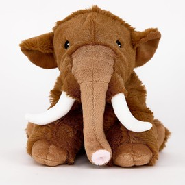 Warmies Plush Woolly Mammoth Microwavable Large, Weighted Heatable Plush Toy for Children and Adults, with French Lavender Scent