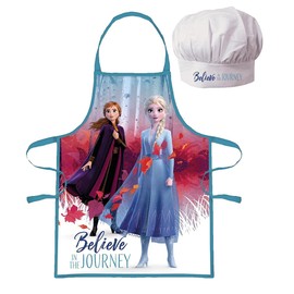 kidslicensing Girl's WD21501 Apron, Azul, Mediano