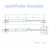 2 Pieces Gas Spring Support Hinges Spring Hinges Soft Close