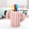 XFLYP Cactus Shape Pen Holder Cute Stationery Pen Holder Desk