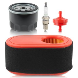 MOTOALL 951-12260 Air Filter 951-12690 Oil Filter for Craftsman Powermore LT4200 T1000 420CC T1200 R1000 CC760ES for Troy-Bilt TB30R Lawn Mower 937-05065 with Spark Plug