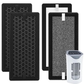 2 Replacement Filter Set compatible with Spear & Jackson 38065 Air Purifier and Netta 28W,3-stage HEPA filter,Replacement for 38062 Filter,Filter dust, odor, and hair from the air,