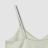 JAJU [JAJU] Women's Satin Stretch Slip Dress_Khaki Gray