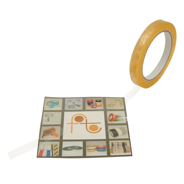 JVCC CELLO-1 Cellophane Sealing Tape [Biodegradable]: 1/2 in. x 72 yds. (Clear)