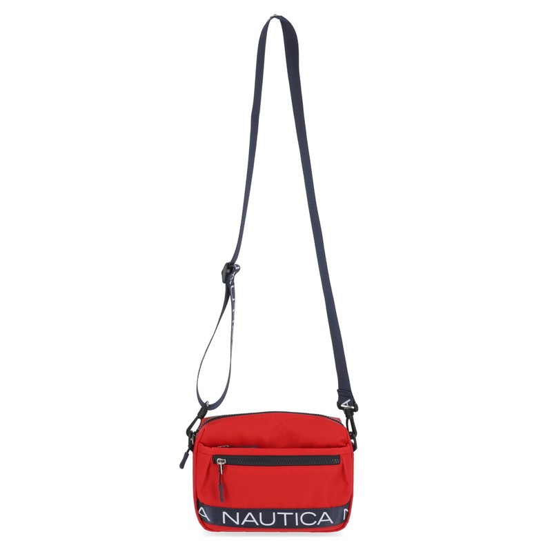 Nautica Women's Nylon Bean Crossbody/Belt Bag with Adjustable Shoulder Strap,