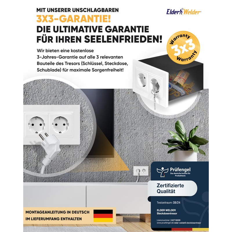 Elder Welder® Sockets Safe Safe Hiding | Now with Fake