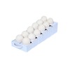 Think Up Designs Eggstra Space Egg Organizer for Refrigerator, Adjustable