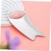 WOONEKY Facial Guasha Tool Metal Facial Scraping Massage Tool Face