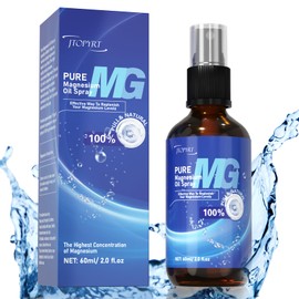 Jtopyrt Magnesium Oil for Feet: Magnesium Oil Easy to Absorb and use - Magnesium Spray for Feet Easy to Carry Suitable for Most People 60ml
