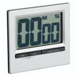 KitchenCraft Easy Read Digital Kitchen Timer with Loud Ring, 100 Minute
